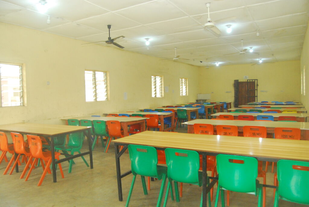 A classroom at UNIUYO International Secondary School