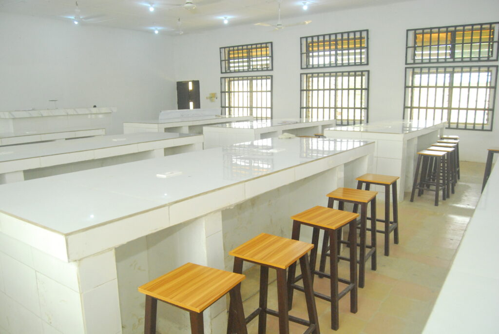 Science laboratory at UNIUYO International Secondary School